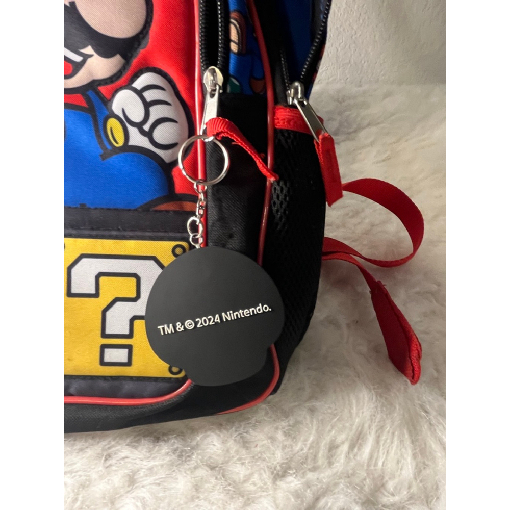 Bioworld Super Mario 16” Kids Backpack Multicolor Unisex - Picture 4 of 9
